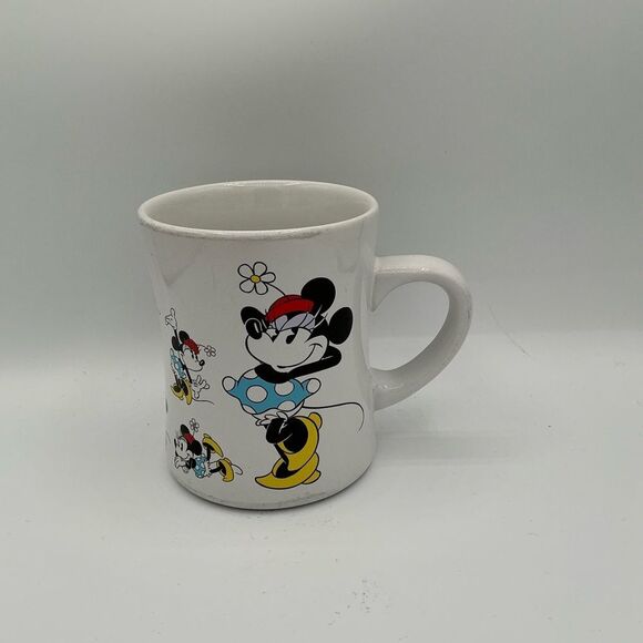 Vintage Disney Store "The Many Moods Of Minnie Mouse" Mug Cup - Retired - Picture 1 of 7